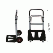 Diable aluminium télescopique et pliable - AT90 - ultra léger et compact - capacité 90 kg_1