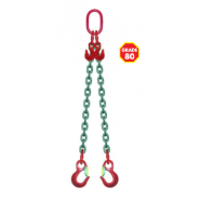 Elingue chaîne réglable avec crochets à linguets Référence 4301X_1