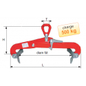 Pince de levage pour fut vertical Référence   6112A_1