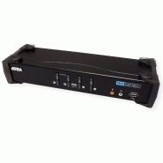 Aten cs1764a switch kvm dvi, usb, audio, hub usb, 4 ports_1