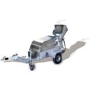 Pompe à chape BMS Alpha Z4 avec ventilateurs hydrauliques pour un refroidissement optimal