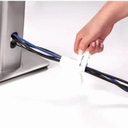 Fellowes CableZip Sol Tube flexible de cble Blanc 1 pièce(s)_1