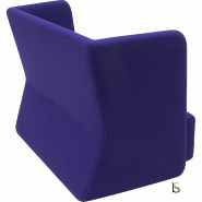 Canapé Softline Basket- 2 places - Feld Mauve 581, Standard_1