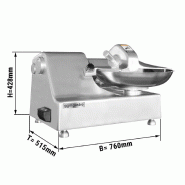 Cutter horizontal professionnel 10 L - 750W | Ggm_1