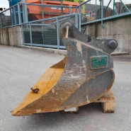 Godet niveleur Egli EPL-TR 65-1500 So - OilQuick OQ 60 - Année 2023 - 365L - 300kg_1