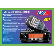 Émetteur-récepteur radio CRT 2m com - Mode FM (Wide/Narrow) - Fréquences RX/TX programmables - Puissance jusqu'à 25W_1