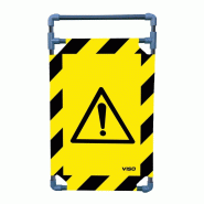 Barrière d'intervention 1 panneau - Danger / 1000 / PVC_1