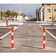 Borne amovible démontable en acier - H 2,07 m - Traitement Ferrus anti-corrosion_1