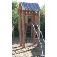 Cabane en bois - Hags 8038422 - Scellement béton - Pour enfants de 5 à 12 ans_1