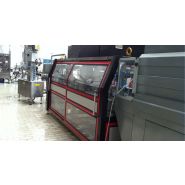 Modèle SWM350 - Fardeleuse en acier peint avec EF Sealing et tunnel de rétraction_2