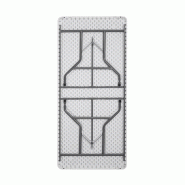 Table pliante rectangle HDPE Nimes 198x90x74 -_1