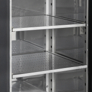 Arrière bar réfrigéré 4 portes CBC410G noir TEFCOLD_1