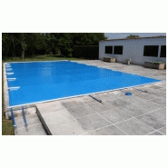 Bache A Barres 4 Saisons Pool Access Pvc Pour Piscine Rectangulaire Enterree 12 X 5 M