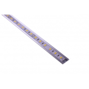 Profilé aluminium plat de haute qualité - anodisé - pour ruban LED - 2m x 18mm x 3,8mm_1