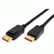 ROLINE Câble DisplayPort v2.1, 10K, DP M - DP M, noir, 2 m_1