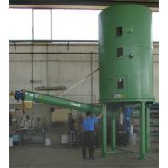 Silos de stockage pour film broyé - Tecnofer - capacité de 7 à 15 m3 avec vis d'extraction et dosage variable_1