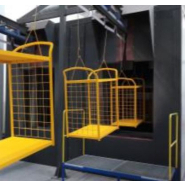 Tunnel de cuisson, l'étuvage ou le séchage des pièces avec un convoyeur motorisé_1