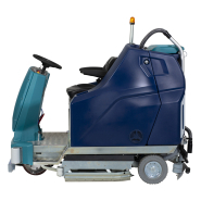 Autolaveuse autoportée grands espaces - Drivematic Deluxe - 200L, 4h autonomie, 9km/h, sécurité avancée_1