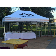 Barnum pliant personnalisé EVOPRO 3x4,5 - idéal pour événements professionnels, salons et foires_1