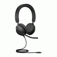 Jabra Evolve2 40 SE Casque Avec fil Arceau Appels/Musique USB Type-C Noir_1