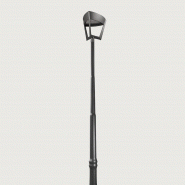 Mât d'éclairage public Alu'Style - hauteur 2,2 à 5 m - en aluminium galvanisé et thermolaqué_2