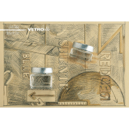 12 bocaux carre shente 212 ml avec capsule deep ø 76 mm non comprises