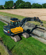Pelle sur chenilles HYUNDAI HX180A L - 18 tonnes, moteur Stage V 115 kW (155 ch), cabine robuste_1