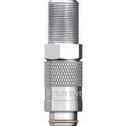 Séries 141 - Coupleur en laiton chromé CEJN - Miniature pour équipements médicaux et dentaires_1