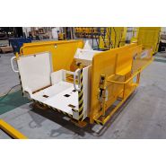 Plateau tournant doubles inclineurs - ergonomique - rotation 360° couronne à billes - charge max 300 kg/inclineur_1