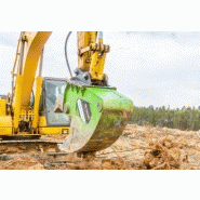 Arracheur de souches EASY (3C) - Ref. 84 - Outil multifonction en acier spécial avec entraînement hydraulique_1