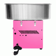 Machine à barbe à papa professionnelle cuve Ø 52 cm - rose - 950W_1