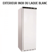 Réfrigérateur professionnel 570 L - Combisteel 7450.0561 - Froid statique ventilé - Afficheur numérique - Inox ou blanc laqué_1