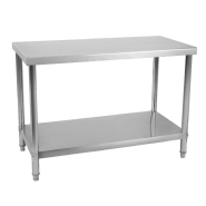 Table en inox centrale 100 x 70 cm_1