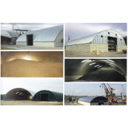 Batiment stockage ou demi lune économique et démontable pour tout type de stockage - 25m² à 200 m²