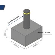 Borne de défense DEFENDOR-50 FIXE - Citinnov_1