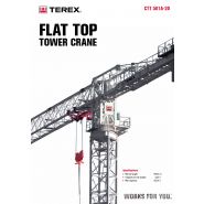 CTT 561A-20 Flat Top - Grue à tour Terex - Capacité de levage max. 20 t (22 t US) - Flèche 84 m_1