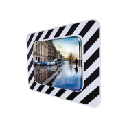 Miroir de circulation en Inox - Bombage 90° - Résistance au vent jusqu'à 183Km/h - Fixation universelle_1