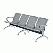 Poutre d'accueil Design en métal Yoni. - 4 places_1