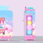 Machine à barbe à papa automatique 2800W M3 - Temps de fabrication 80 à 130 s/p - FESTI MARKET - Ref FM-M3-MCCCS_1