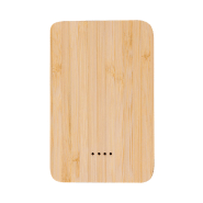 Power Bank USB - Aluminium recyclé et bambou - Batterie 5000 mAh - 2 ports USB et 1 port USB-C_1