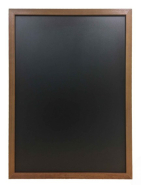 Ardoise menu murale - cadre bois moyen format - 830 x 630 mm - Écriture au feutre ou à la craie - Fabrication française_1