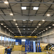 Eclairage industriel pour environnements exigeants - Protection IP66 et IK10 - High bay nordeon 14 000lm haccp_1