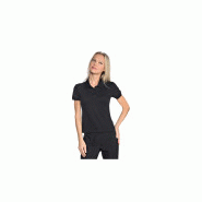 POLO femme donna STRETCH noir ISACCO (125101-s) taille s_1
