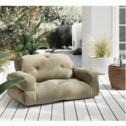 CANAPE D'EXTÉRIEUR RELAX CONVERTIBLE HIPPO OUT COULEUR BEIGE_1