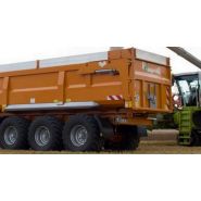 Caisse fluide en acier HLE pour un meilleur écoulement des matières