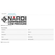 Compresseur extrême 5G70 / 7L - Nardi Compressori France - moteur essence Subaru - débit 380 L/min_1