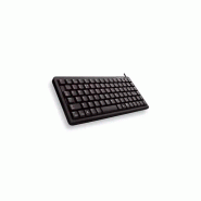 G84-4100 compact keyboard clavier filaire miniature, usb/ps2, noir, azerty - fr_1