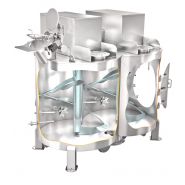 Hm - mélangeurs pour liquides alimentaires double rotor vertical - amixon - 270 litres_1