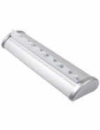 Mini Roll Up vendu par 3 (A4) - Référence PE-MINI-ROLL-A4 - Structure de table avec embouts chromés_1