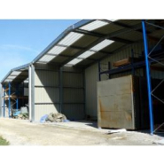 Hangar de stockage démontable, pliable, totalement récupérable en kit plenave 12.5 - CUALIMETAL_1